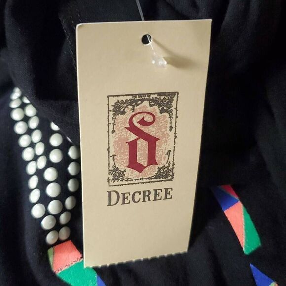 NEW WITH TAGS WOMENS DECREE TOP - Picture 4 of 5